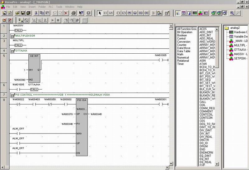 90-30 versapro plc software